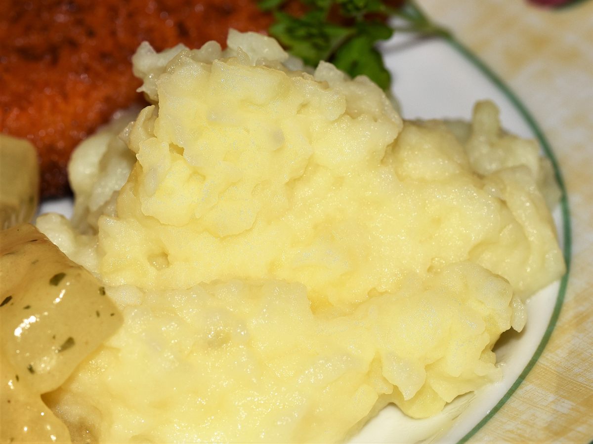 Kartoffelpüree nennen wir Stampfkartoffeln - Happi mit Silberschlappi