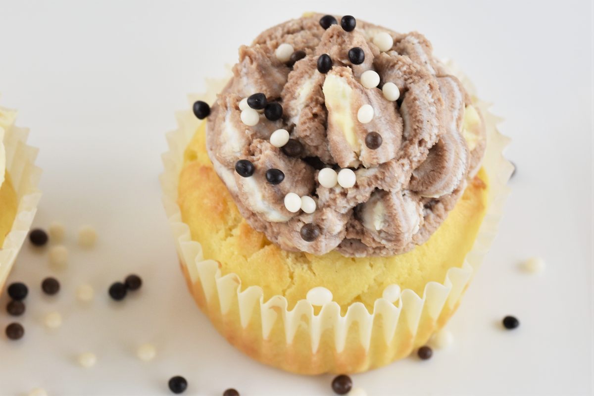 Cupcakes mit Nutella Frosting