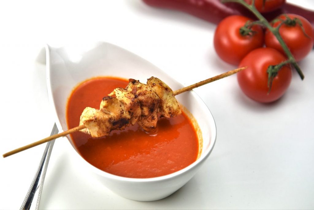 Paprika-Tomaten-Cremesuppe